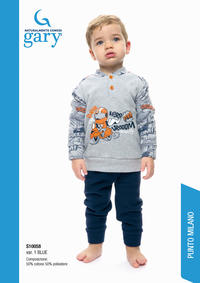 NEWBORN PAJAMAS S/L S10058 Tellini S.r.l. Wholesale Clothing